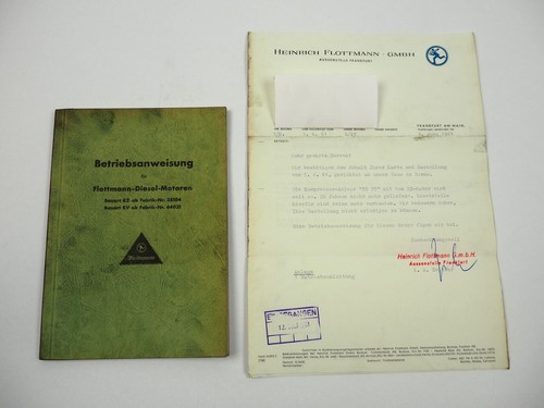 Flottmann dieselmotor - flottmann,