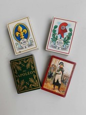 4 Sets alter Spielkarten