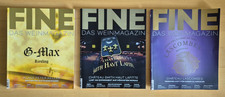 3x FINE Das Weinmagazin 03/2023 + 02 + 03 2024 - 62 65 66 Veuve Clicquot G - MAX