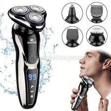 5-In-1 Elektrorasierer Herrenrasierer Akku Rasierer Nass&Trocken Rasierapparat