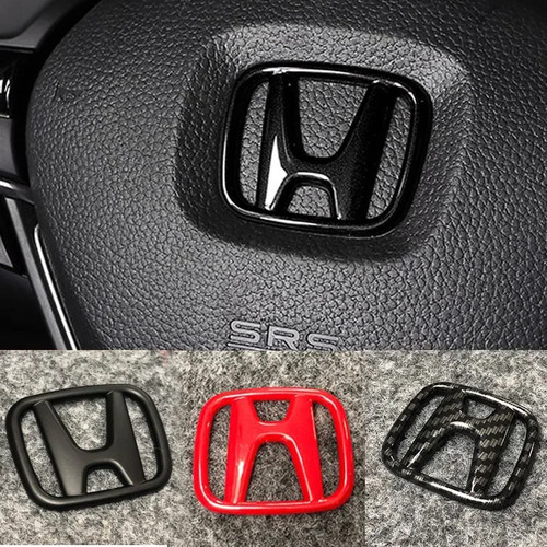Car steering wheel - wheel, emblem