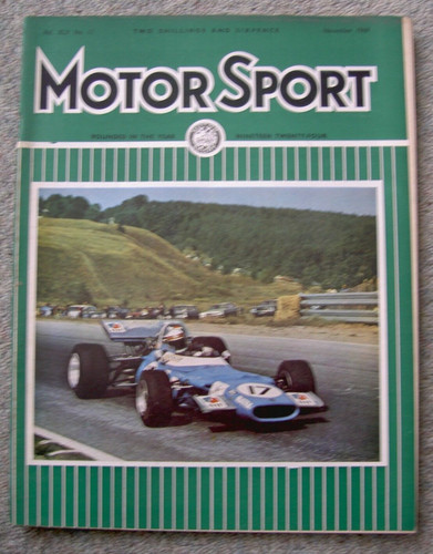 Motor sport nov 1969 - motor, 1969,
