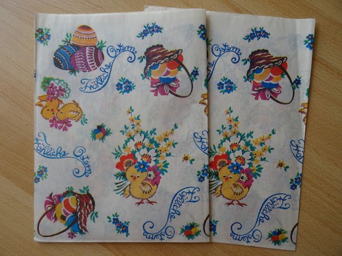 Ddr geschenkpapier ostermotiv - ddr,