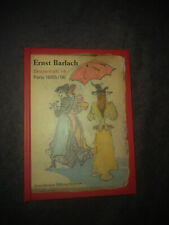 Ernst Barlach Skizzenheft 14 Paris 1895/96 Kunstkatalog