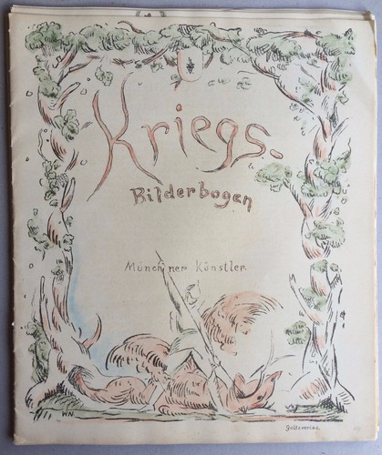 Kriegsbilderbogen münchner - kriegsbilderbogen,