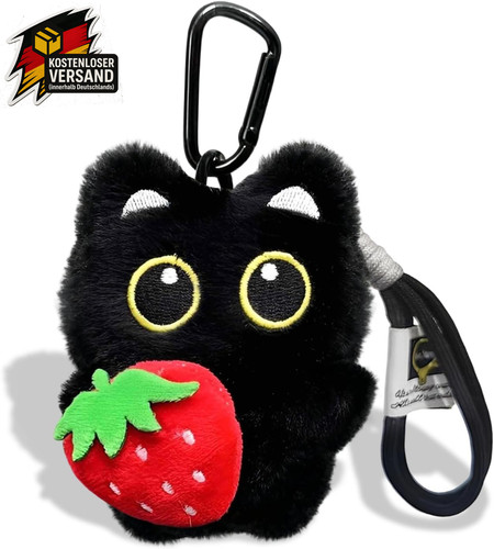 Schlüsselanhänger katze mit - katze,