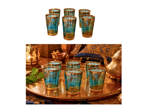6er set orientalische - set,