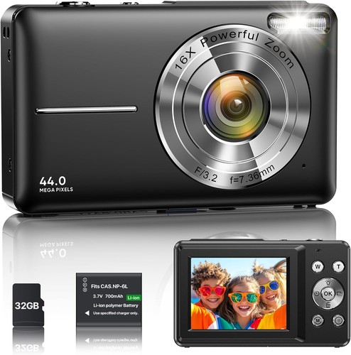 Digital camera 1080p 44mp - 1080p,