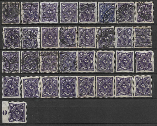 Deutsches reich posthorn - deutsches, 230