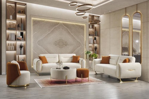 Sofagarnitur weiß modern - sofagarnitur, 2x