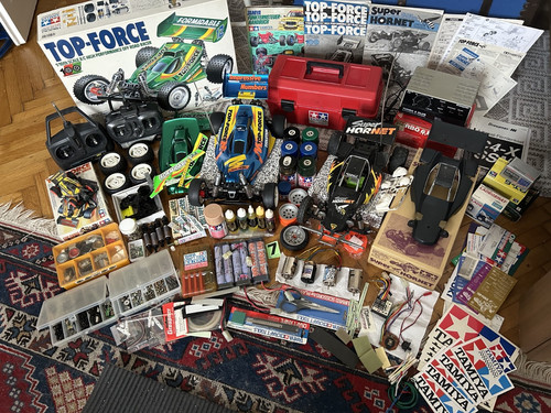 Tamiya vintage set - tamiya,