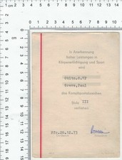 DDR Urkunde Oberstleutnant