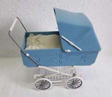 großer alter DDR CSSR Dubena Plaste Puppenwagen Puppenstube Puppenhaus Tschechie