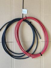 2 x 3m Solarkabel 6mm² H1Z2Z2-K rot schwarz Solar Leitung Kupfer Meter CU Kabel