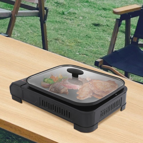Butan kocher mit grillpfanne - butan-kocher,