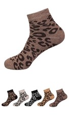 Socken Damen Frotteesocken Leo