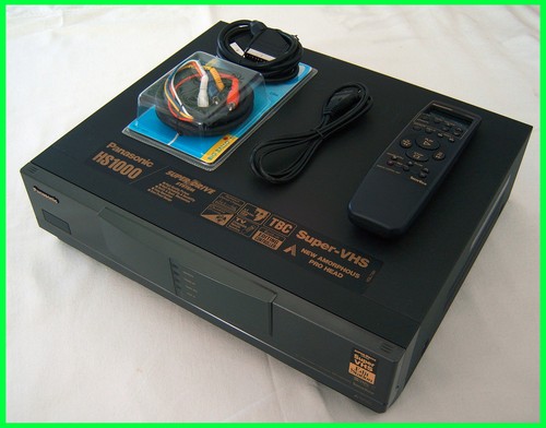 Panasonic hs1000 vhs - panasonic, vhs/s-vhs