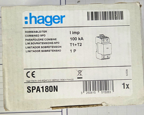 Hager kombiableiter spd t2 - kombiableiter, t1+t2