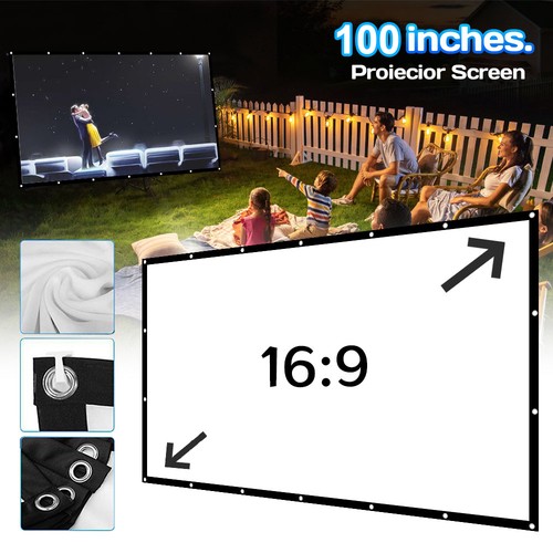 100 beamer leinwand - 100",
