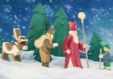 Ostheimer St. Nikolaus I + II + Esel AUSWAHL St. Nicholas + Donkey Ane  Waldorf