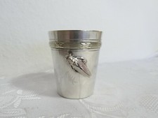 Jugendstil Becher versilbert