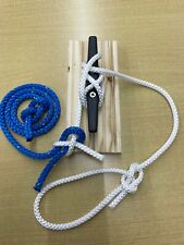 Knoten-Übungsbrett / Übungsklampe / Sportbootführerschein / See / Binnen / Segel