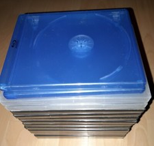 15 DVD Hüllen, Leerhüllen DVD CD  verschiedene Sorten und  2× BLU RAY Hüllen ?