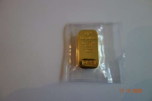 Goldbarren degussa - 1,