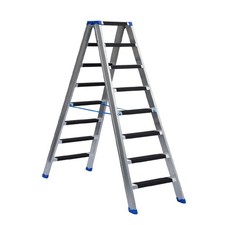 Stufenstehleiter beidseitig