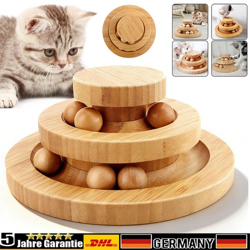 Katzenspielzeug set holz - katzenspielzeug,