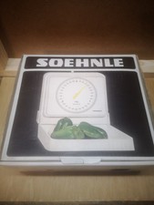 Soehnle Waage Küchenwaage braun / beige bis 3 kg mechanisch Vintage Retro Wand