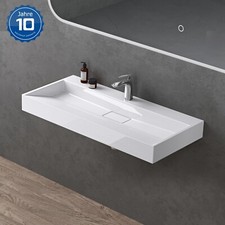 Gussmarmor Hänge Waschbecken