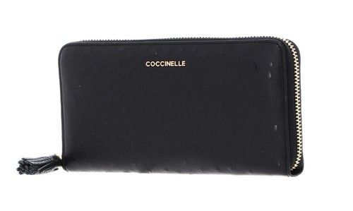 Coccinelle tassel ostrich - ostrich, zip