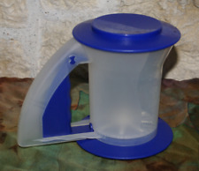 TUPPERWARE Rucki Zucki Mehlsieb Pudersieb Puder Sieb blau TOP 37,99 €