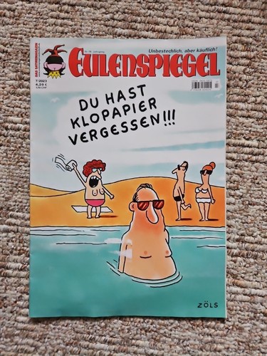 Zeitschrift eulenspiegel - zeitschrift, eulenspiegel-
