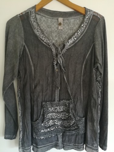 Tredy fashion teil grau - teil,