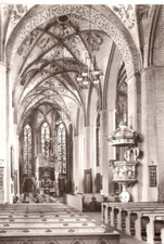 Postkarte :  HERZBERG /Elster - Marienkirche ; ca.1982