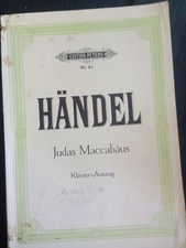 Konvolut Chornoten – Händel, Haydn, Bach, Bruckner, Schütz, Mendelssohn – Klavie