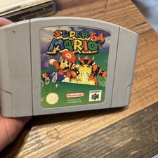Nintendo super mario 64 - mario,