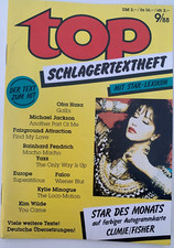 top Schlagertextheft Nr. 9/88