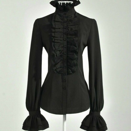Damen ruffles bluse shirt - damen,