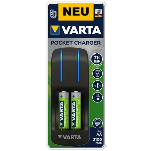 Varta pocket charger inkl - charger, inkl.