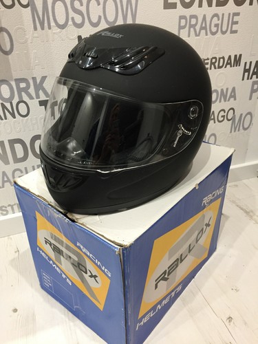 Motorradhelm der farbe - in,