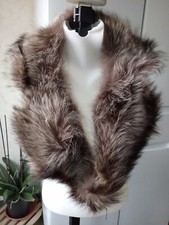 Fellschal Kragen Echtfell