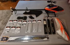 mikado logo 600se + 3x10s lipo 5000mah + Ersatzhaube + Ersatzteile