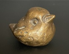 Kleine Antike Bronze Spatz -