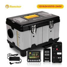 8KW 12V/24V&240V Dieselheizung Standheizung Luftheizung Lufterhitzer w/LCD