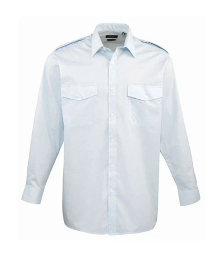 Langarm pilot hemd premier - langarm,