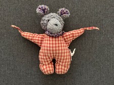 Kuscheltier mit Rassel Maus