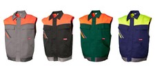 Planam Visline Arbeitskleidung Weste Arbeitsweste Berufsweste Workwear Herren